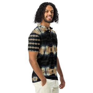 NYC water coloured | Men’s slim fit polo
