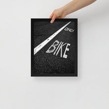 Load image into Gallery viewer, Only Bike | Framed poster