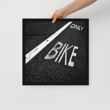 Load image into Gallery viewer, Only Bike | Framed poster