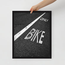 Load image into Gallery viewer, Only Bike | Framed poster