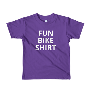 Fun Bike Shirt - Short sleeve kids t-shirt