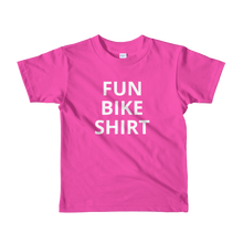 Load image into Gallery viewer, Fun Bike Shirt - Short sleeve kids t-shirt