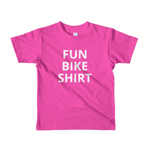 Fun Bike Shirt - Short sleeve kids t-shirt