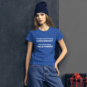 CARS & PARKING | Women's short sleeve t-shirt