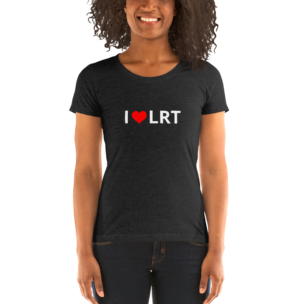 I <heart> LRT | Ladies' short sleeve t-shirt