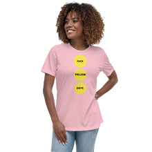 Load image into Gallery viewer, Fuck Yellow Dots | Women&#39;s Relaxed T-Shirt