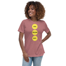 Load image into Gallery viewer, Fuck Yellow Dots | Women&#39;s Relaxed T-Shirt