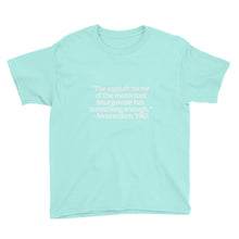Load image into Gallery viewer, asphalt bourgeoisie - Youth Short Sleeve T-Shirt