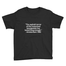 Load image into Gallery viewer, asphalt bourgeoisie - Youth Short Sleeve T-Shirt