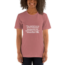 Load image into Gallery viewer, Asphalt bourgeoisie - Short-Sleeve Unisex T-Shirt