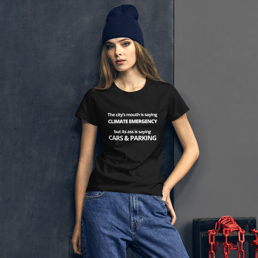 CARS & PARKING | Women's short sleeve t-shirt