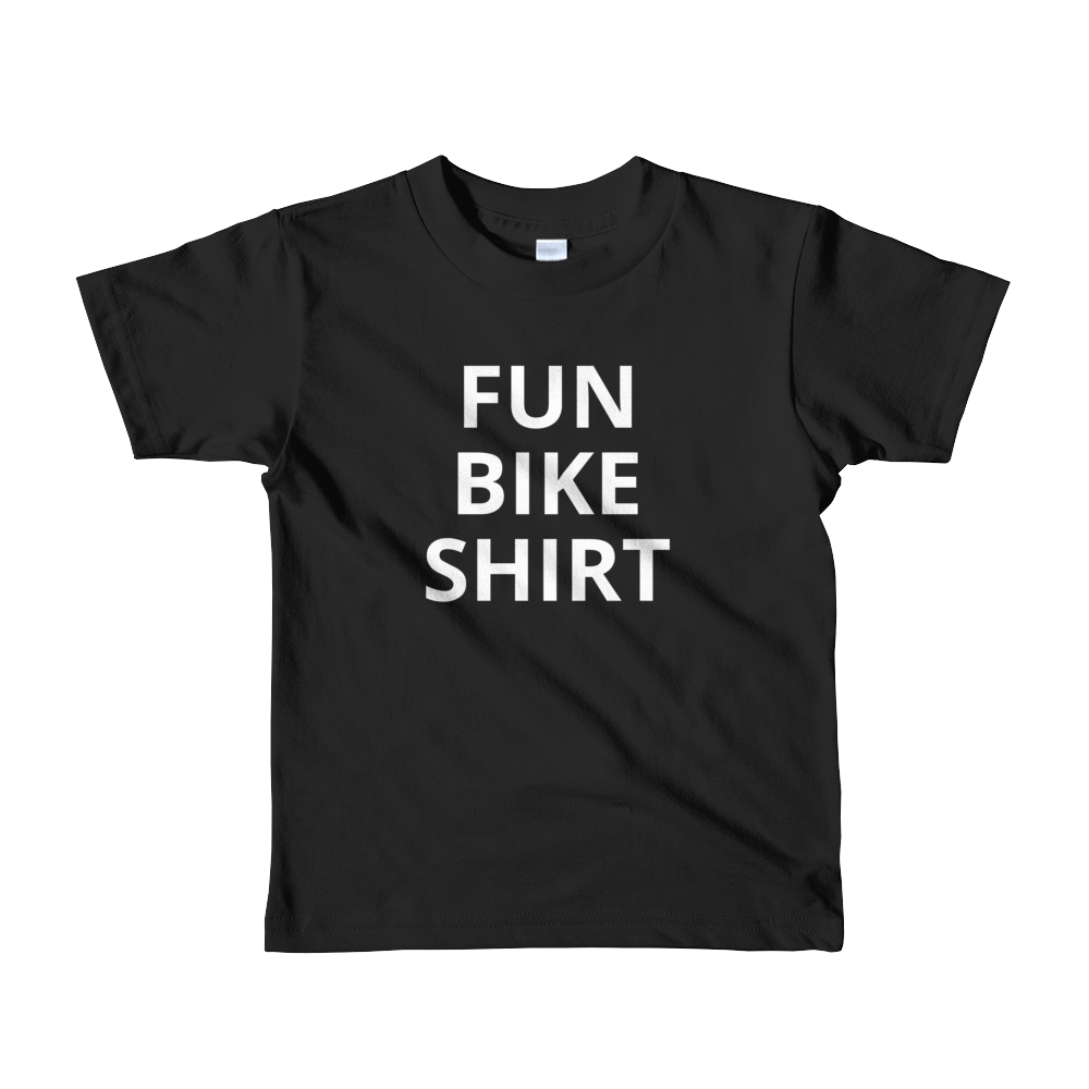 Fun Bike Shirt - Short sleeve kids t-shirt