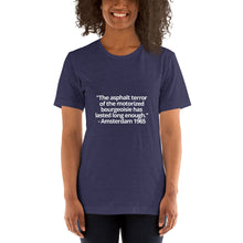 Load image into Gallery viewer, Asphalt bourgeoisie - Short-Sleeve Unisex T-Shirt