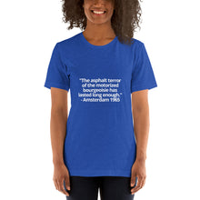 Load image into Gallery viewer, Asphalt bourgeoisie - Short-Sleeve Unisex T-Shirt