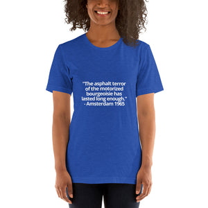 Asphalt bourgeoisie - Short-Sleeve Unisex T-Shirt