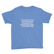 Load image into Gallery viewer, asphalt bourgeoisie - Youth Short Sleeve T-Shirt