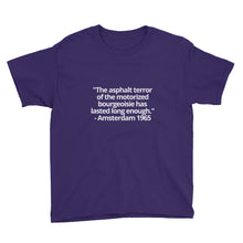 Load image into Gallery viewer, asphalt bourgeoisie - Youth Short Sleeve T-Shirt