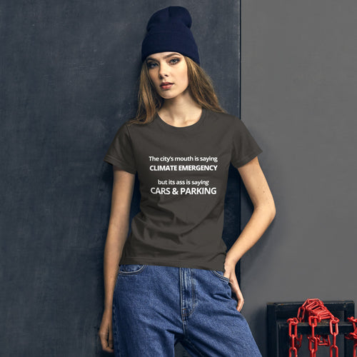 CARS & PARKING | Women's short sleeve t-shirt