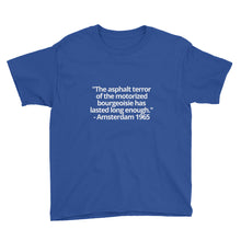Load image into Gallery viewer, asphalt bourgeoisie - Youth Short Sleeve T-Shirt