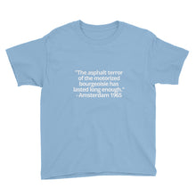 Load image into Gallery viewer, asphalt bourgeoisie - Youth Short Sleeve T-Shirt