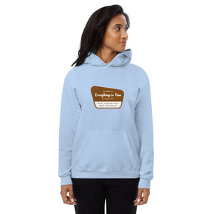 Sobbing Area Ahead | Fine Unisex fleece hoodie