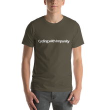 Load image into Gallery viewer, Cycling with Impunity | Short-Sleeve Unisex T-Shirt