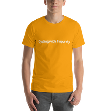 Load image into Gallery viewer, Cycling with Impunity | Short-Sleeve Unisex T-Shirt