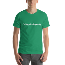Load image into Gallery viewer, Cycling with Impunity | Short-Sleeve Unisex T-Shirt