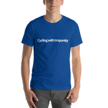 Load image into Gallery viewer, Cycling with Impunity | Short-Sleeve Unisex T-Shirt