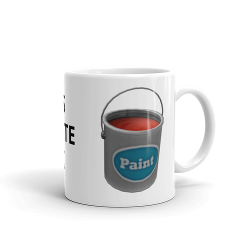 TITAN's FAVOURITE DRINK | White glossy mug