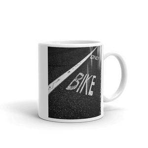 Only Bike | White glossy mug