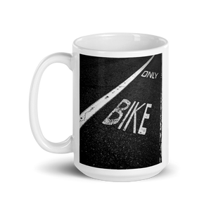 Only Bike | White glossy mug