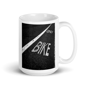 Only Bike | White glossy mug