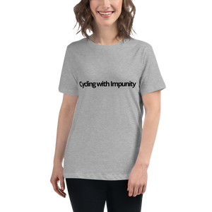 Cycling with Impunity | Women's Relaxed T-Shirt