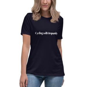 Cycling with Impunity | Women's Relaxed T-Shirt